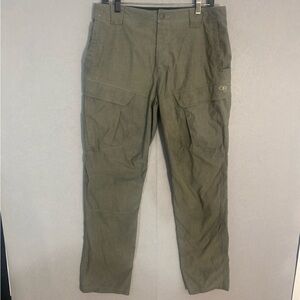Outdoor Research Pro SeaTac Tactical Cargo Utility Pants Olive Gray Men’s 32x30